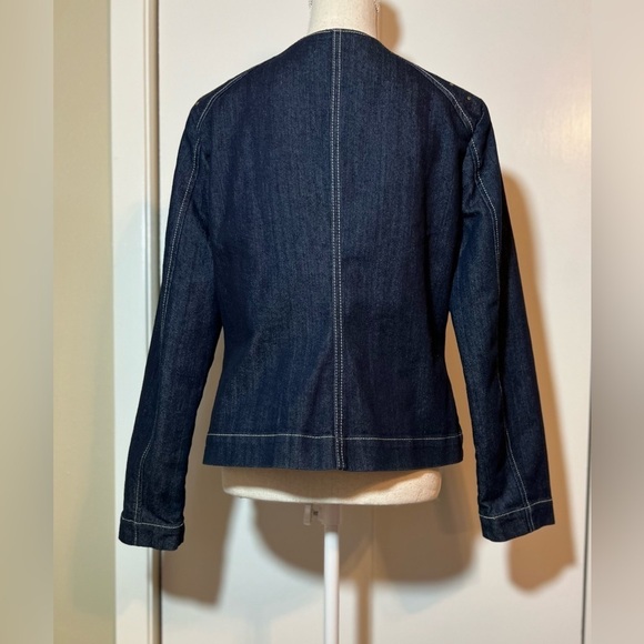 Baccini Denim Jacket with Metal Accents Women’s Size Medium - Picture 11 of 11
